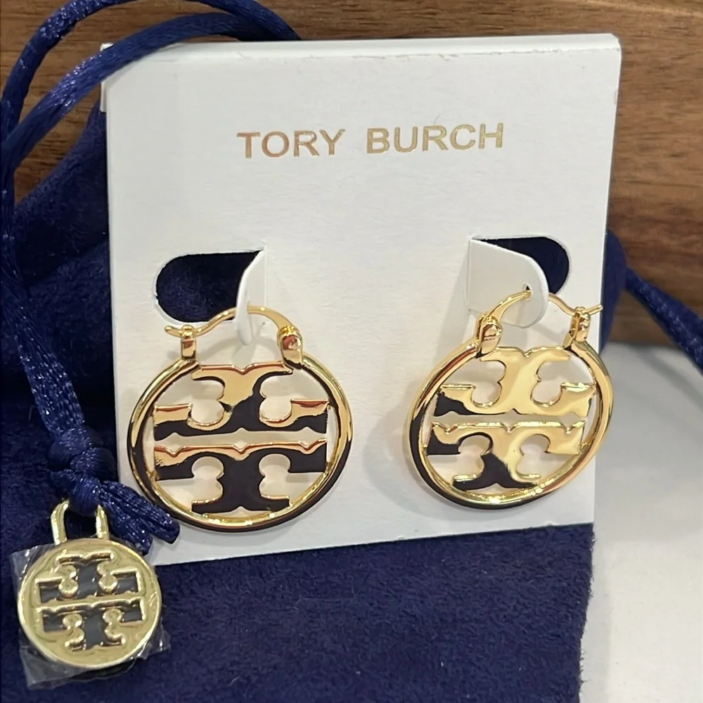 Tory Burch Miller Small Hoop.